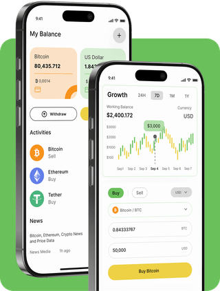 Gweryxalvon trading platform with live market data